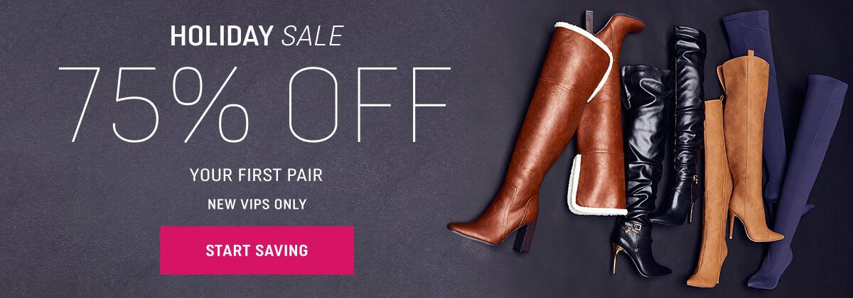 Sale. 75% Off Your First Pair. Start Saving