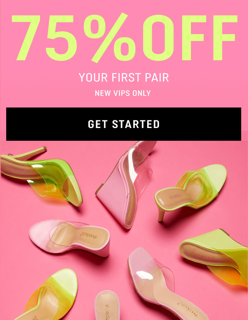 Summer Kickoff Sale. 75% Off Your First Pair. Get Started